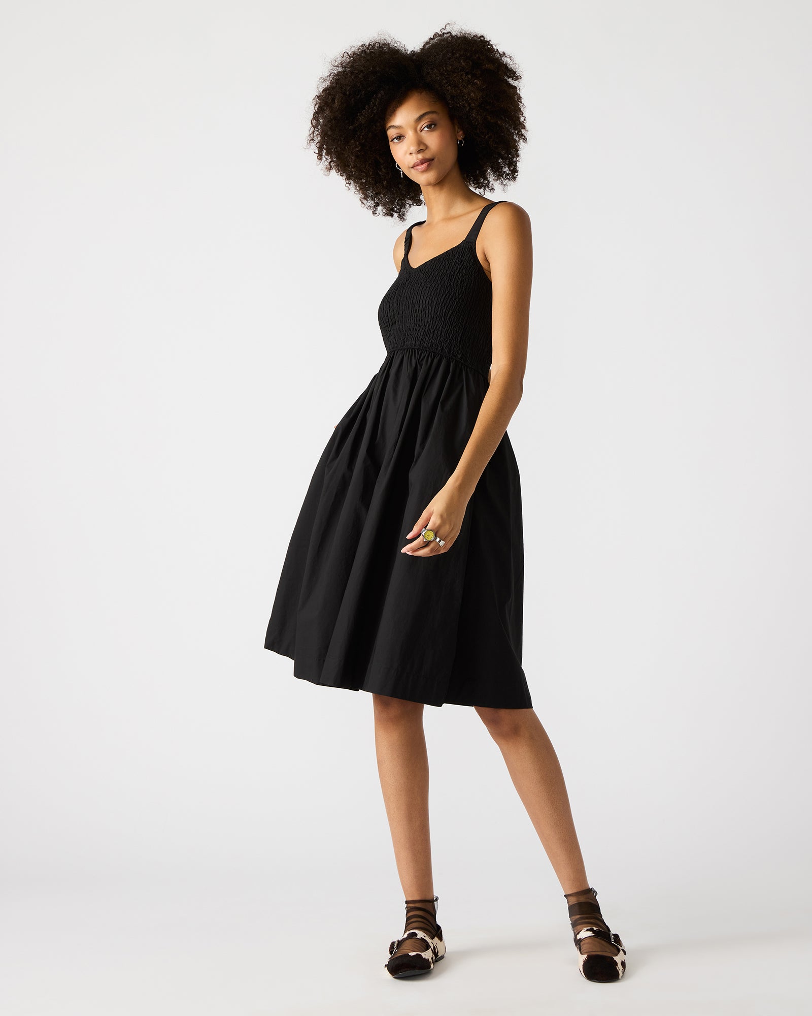 FLEUR DRESS BLACK