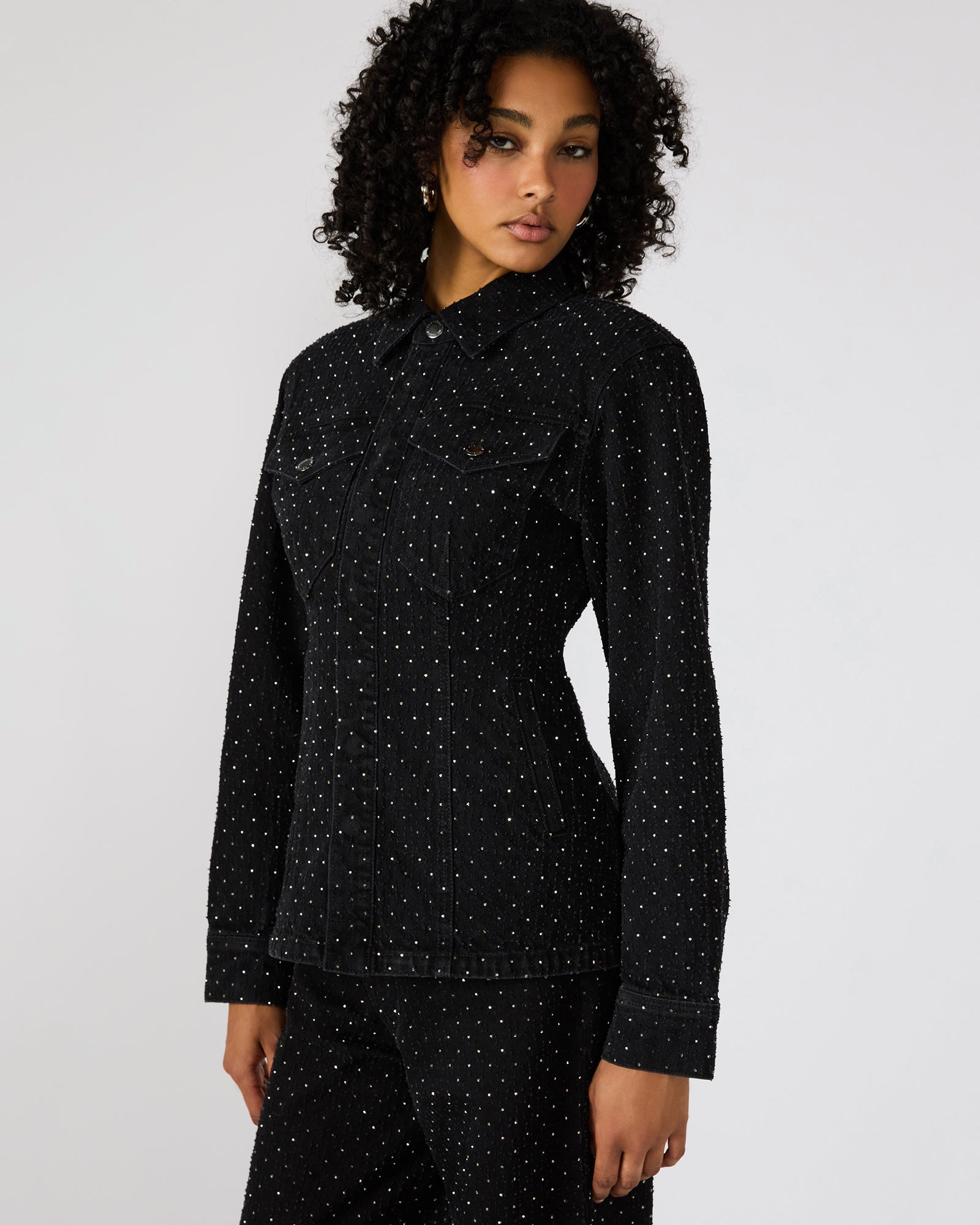 PARC CRYSTAL JACKET BLACK