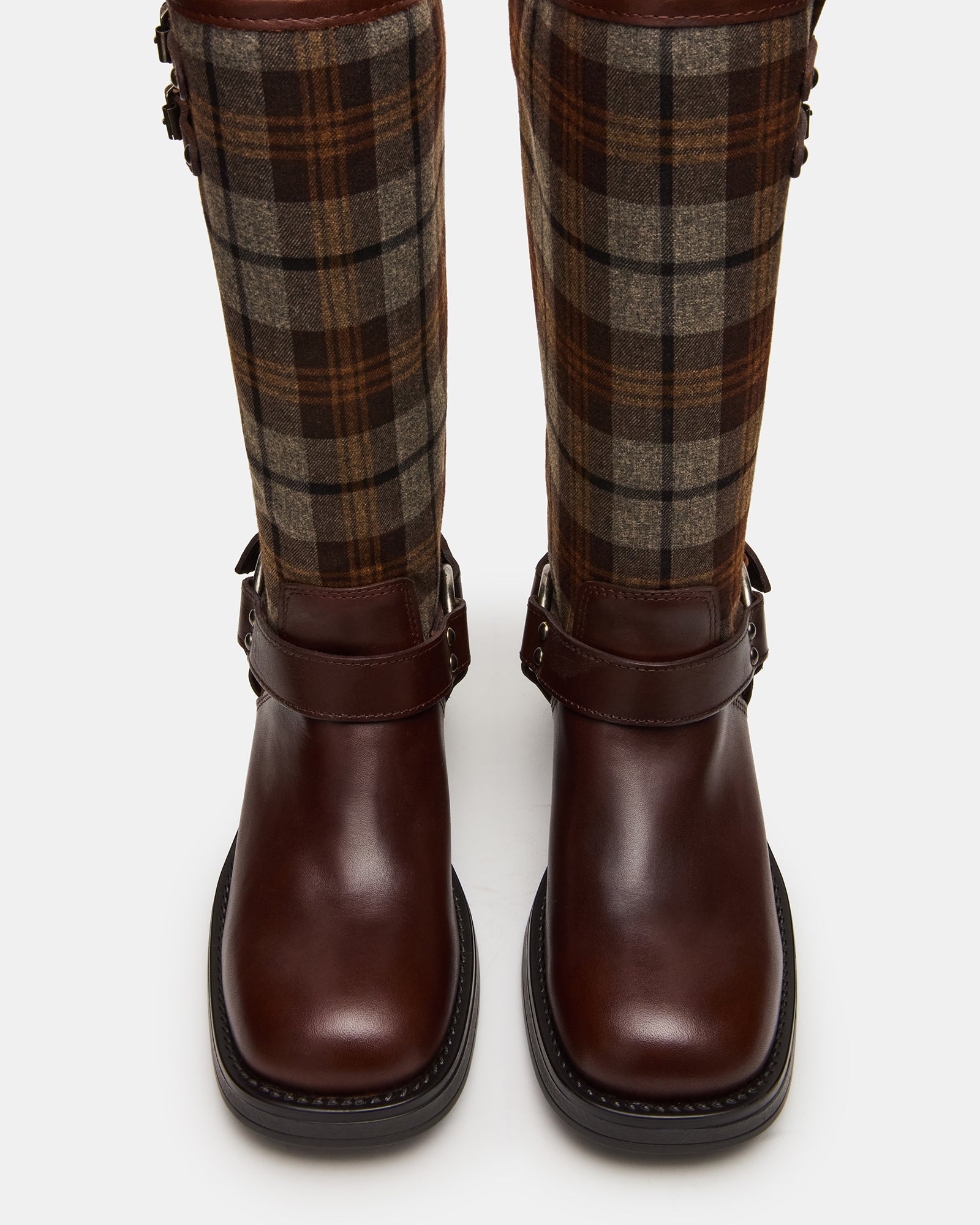 ASTOR FLANNEL BROWN MULTI